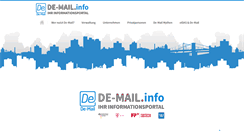 Desktop Screenshot of de-mail.info